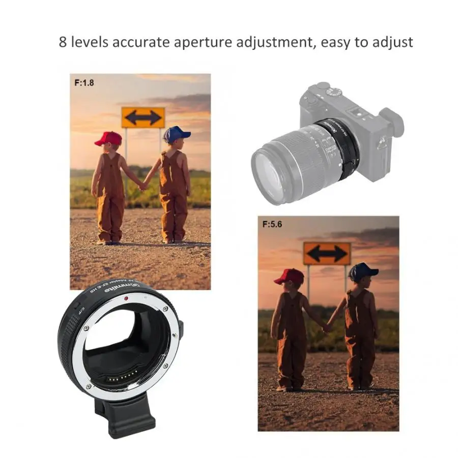 Переходное кольцо для объектива Commlite фотоаппарата Sony E A9 A7RIII A7RII|Адаптеры