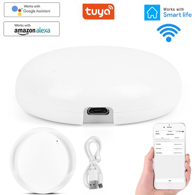 Пульт дистанционного управления Wi-Fi-IR хаб с поддержкой Wi-Fi (2 4 ГГц) Инфракрасный