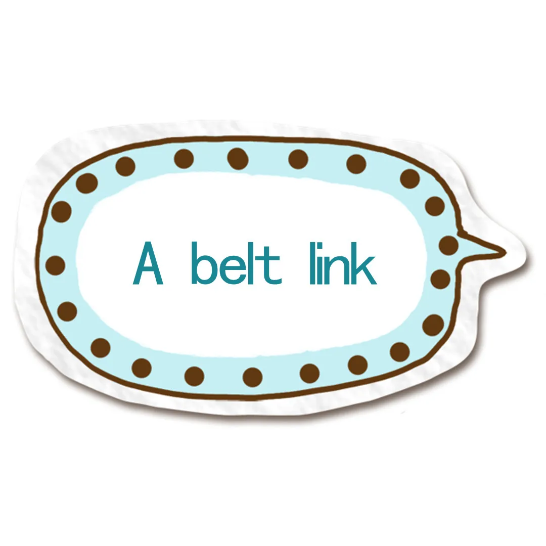 

A belt link