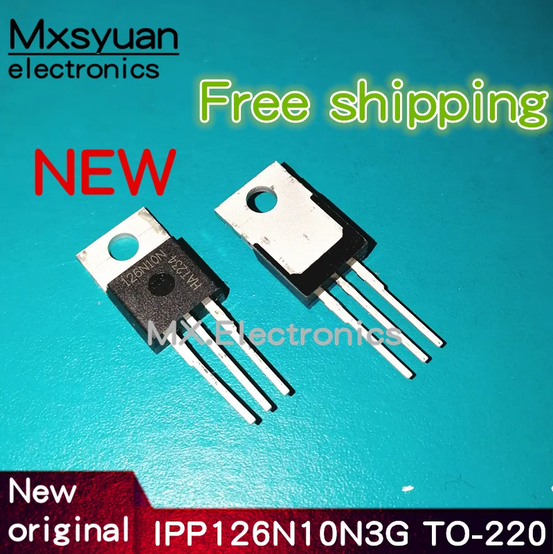 

Бесплатная доставка 10 шт. IPP126N10N3G 126N10A TO-220 новый оригинальный
