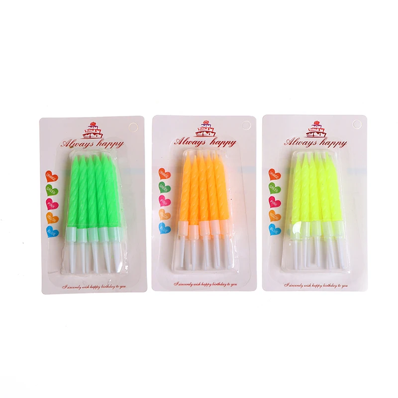 

10PCS/Set Christmas decorations for home Happy birthday Party Supplies Magic Props Trick Relighting Candle Cake topper cupcake