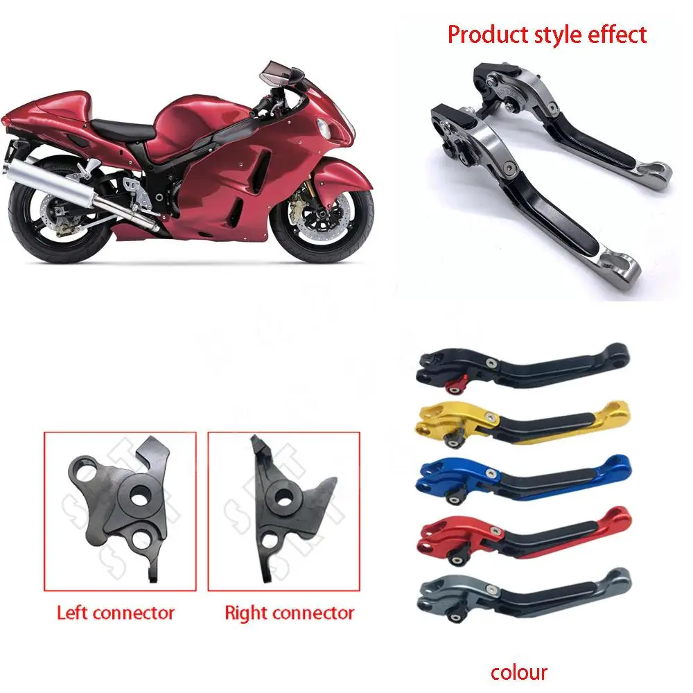 

For Suzuki GSXR 1300 GSX-R1300 HAYABUSA 1999-2017 2018 2019 2020 Motorcycle accessories Folding Extendable Brake Clutch Levers
