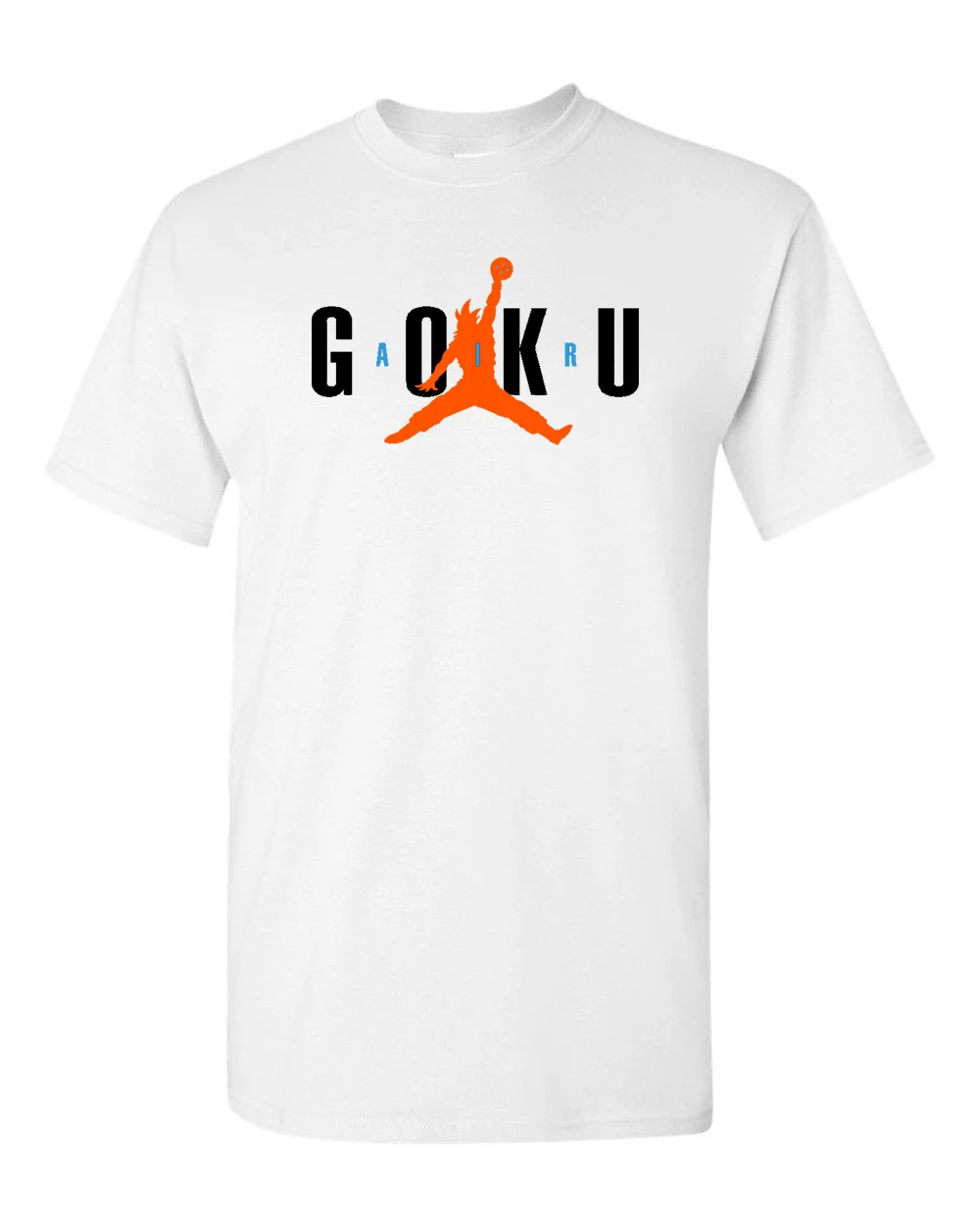 Air Goku Cool Dragon Ball Z баскетбольная забавная Спортивная футболка с рисунком Мужская