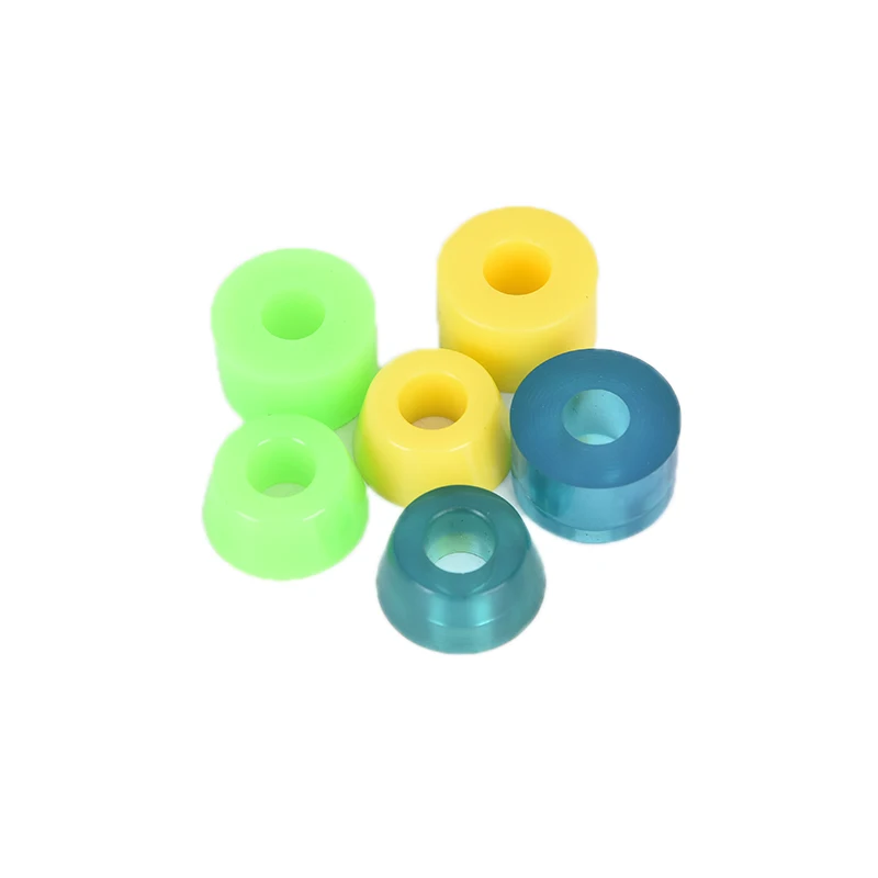 

2 шт 2,4 см * 1,6 см * 1,1 см ПУ Скейтборд грузовики аксессуары жесткая втулка скейтборд втулка