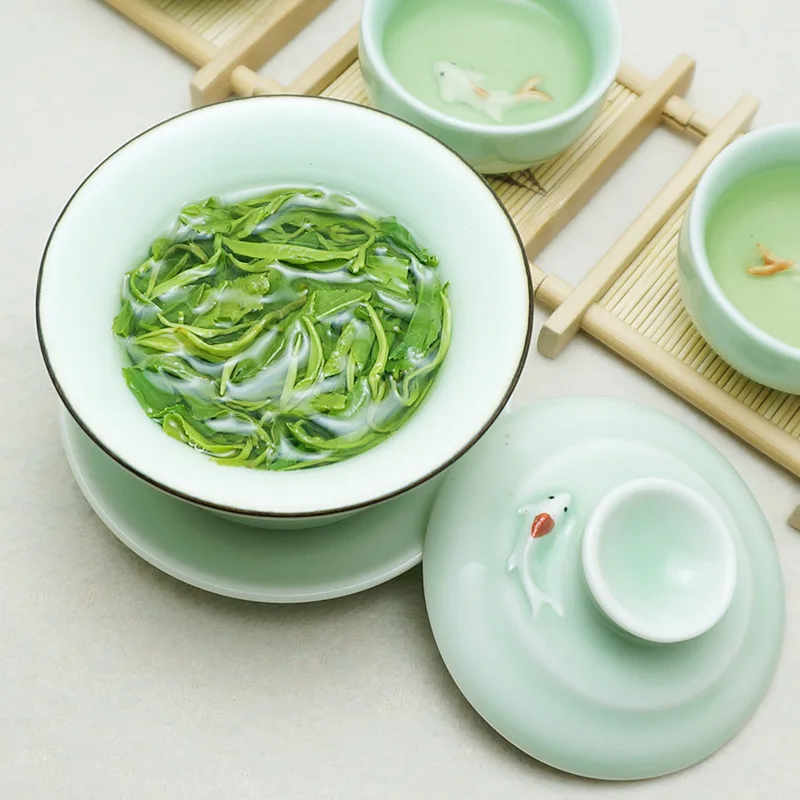

China Yunnan Bi-luo-chun Green Cn Tea Real Organic New Early Spring Green Cn Tea for Weight Loss Health Care Green Tea