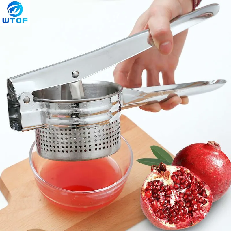 

Potato Mashers & Ricers Lemon Squeezer Kitchen Gadgets Stainless Steel Mashed Potato Press Kitchen Appliances