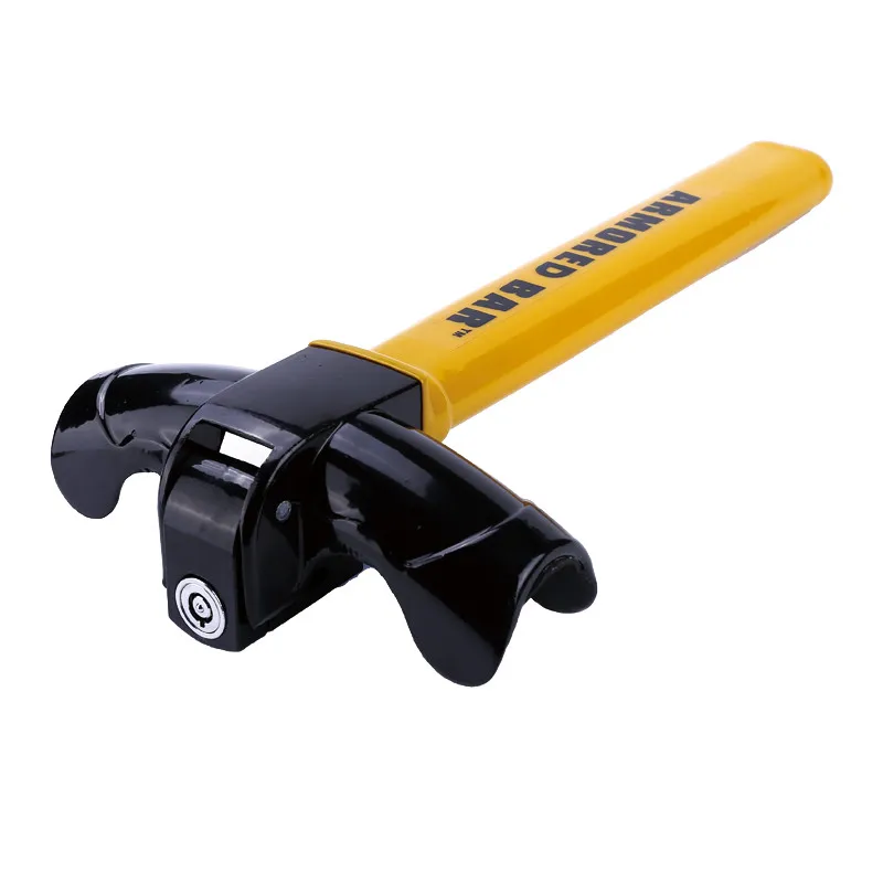 

Universal Car Steering Wheel Lock Heavy Duty Anti-theft Car/Van Security Rotary Steering Wheel Lock Enhance Automobile Security