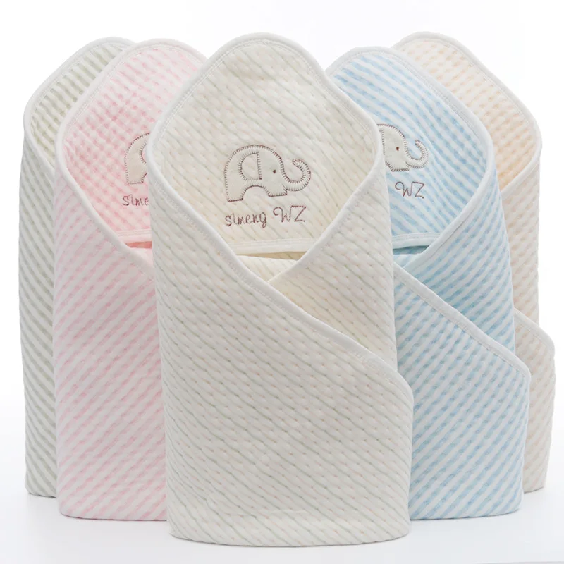 

Cotton Baby Blanket Newborn Baby Swaddle Wrap Soft Summer Baby Bedding Receiving Blanket Sleeping Bag 0-18M Newborns