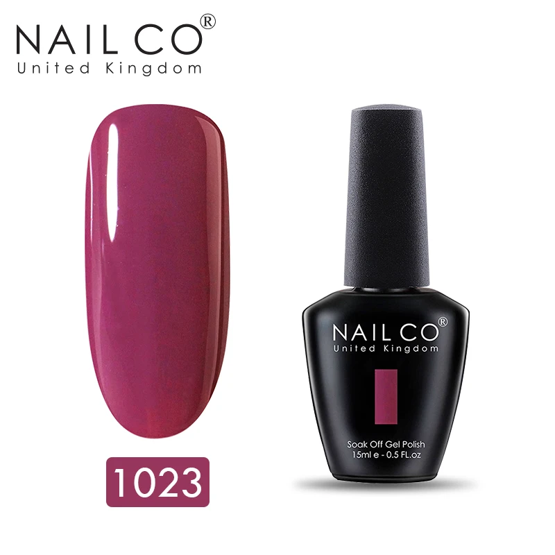 1023 NAILCO синяя серия лаков для ногтей 150 чистый цвет стойкий лак для ногтей Гибридный Esmalte дизайн ногтей гель лак - Цвет: 1023