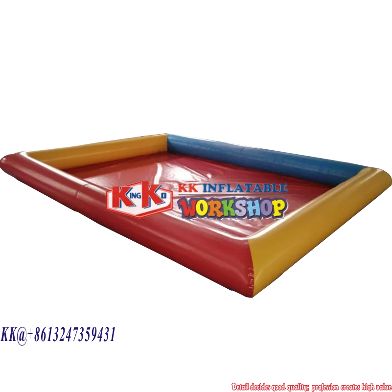 Детский бассейн из ПВХ надувной большой для взрослых и детей размер под