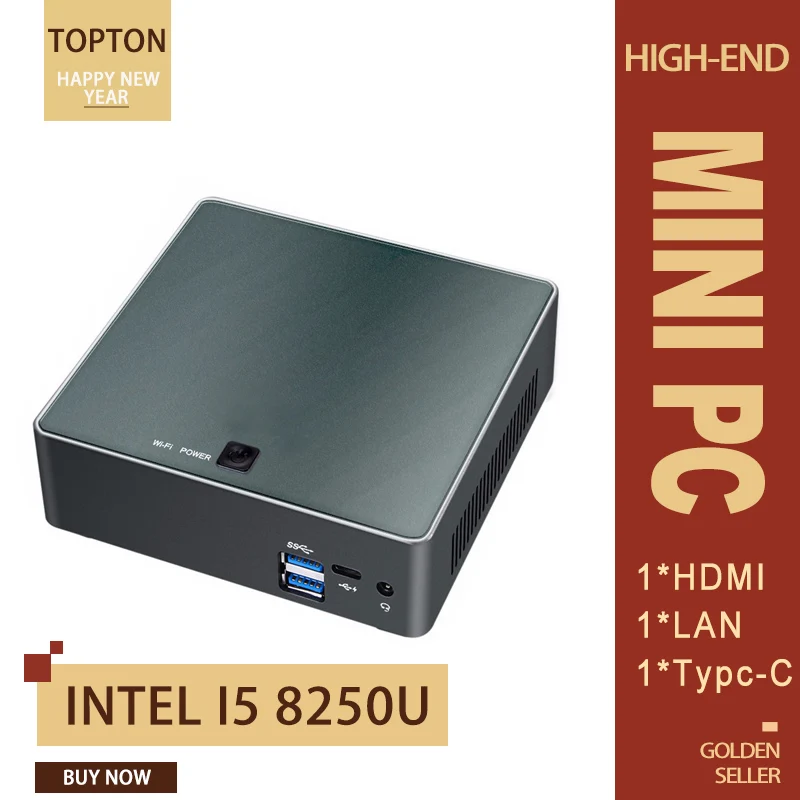 DDR4 мини-ПК 16 Гб ОЗУ 512 ГБ M.2 SSD Nuc карманный компьютер Intel Core i5 8250U windows 10 Pro четырехъядерный мини-ПК type-c HDMI