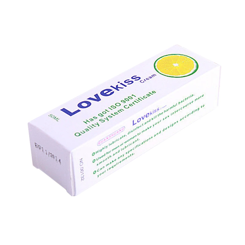 50 мл лимон ароматизатор смазка Водорастворимая Интимная вагинальная