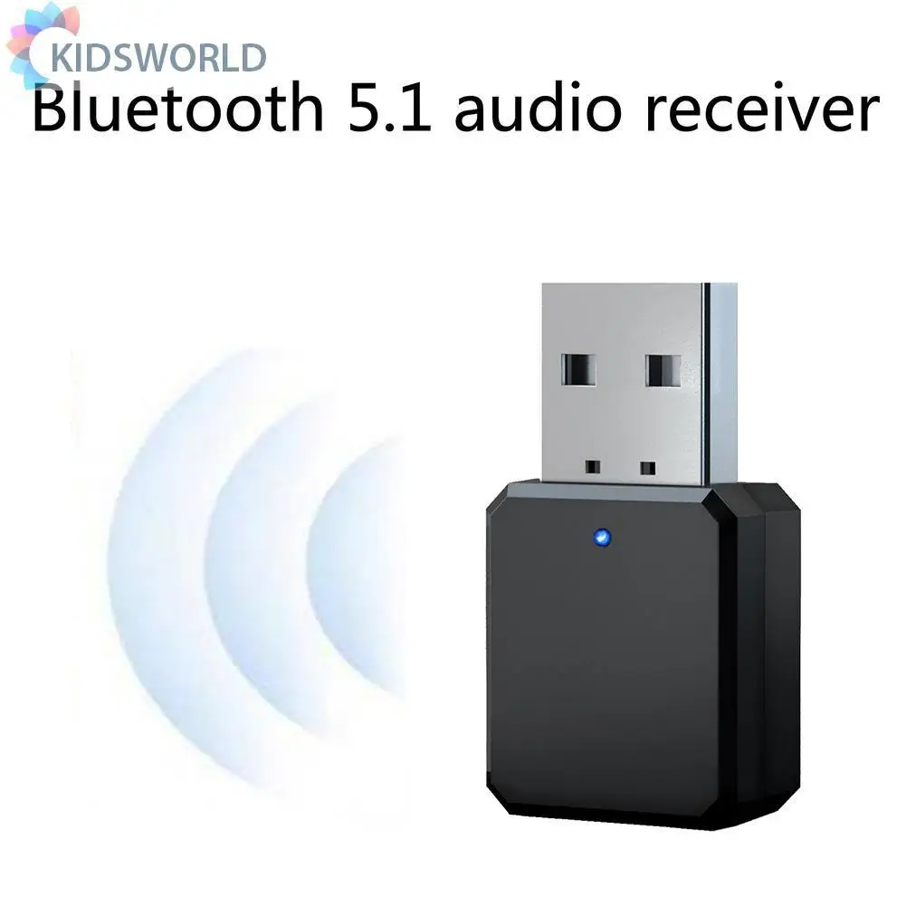 

Wireless BluetoothV5.1 Receiver Built-in Microphone Stereo Home Car Aux Audio KN318 Adapter 10 Meters Barrier-free Transmission