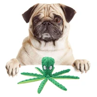 pet dog toy plush toy dog squeaker chew training pets products resistant squeak puzzle bite resistant octopus skin shell octopu