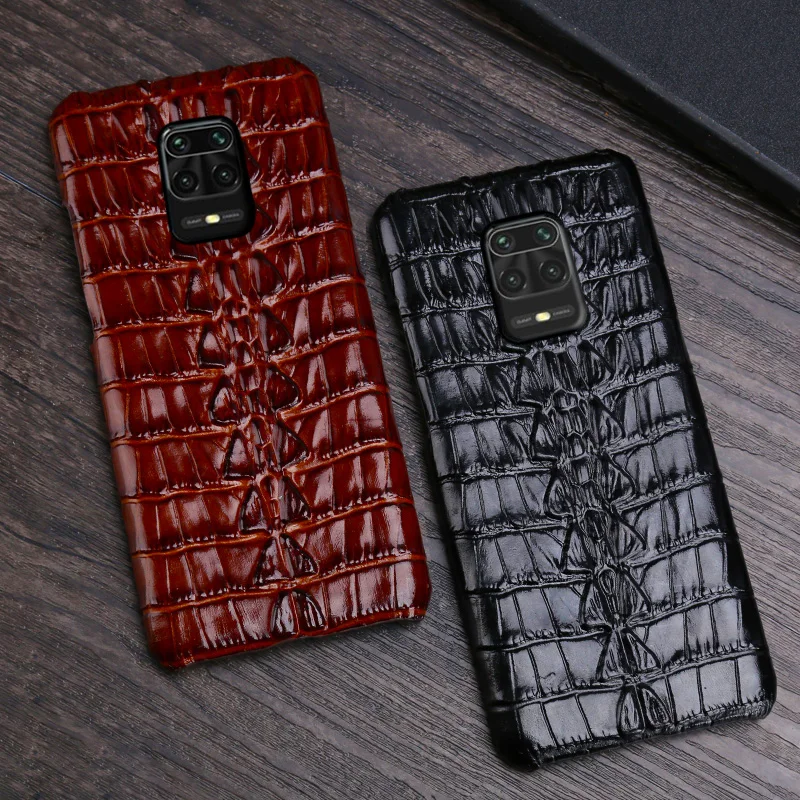 Высококлассный мужской чехол из натуральной кожи для телефона xiaomi Redmi note8 Pro