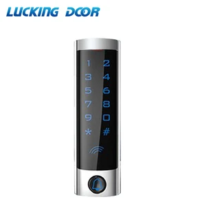 access lock waterproof rfid touch keypad access control system door lock metal case 125khz em card door entry free global shipping