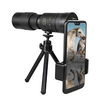 4k 10 300x40mm super telephoto zoom monocular telescope waterproof for smart phones bird watching hunting camping