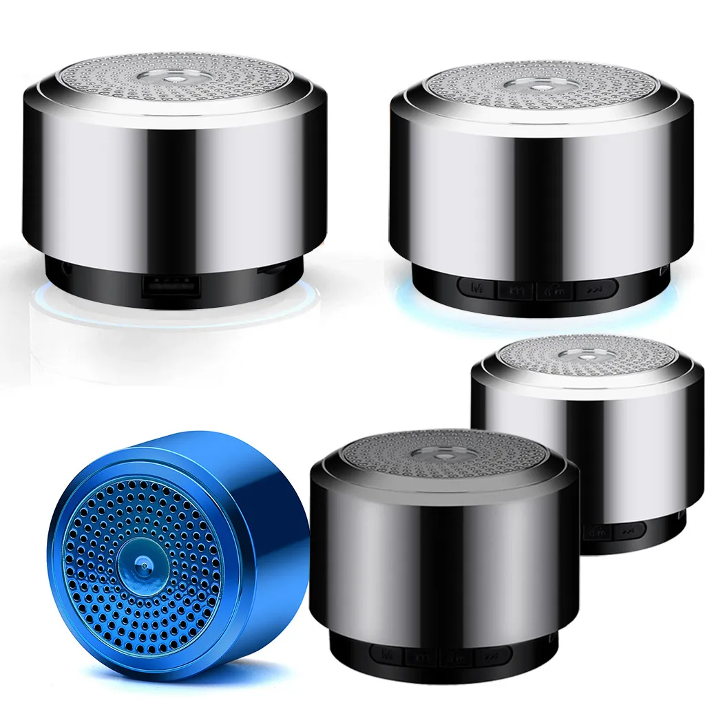 Мини Bluetooth динамик USB светодиодный беспроводной портативный музыкальный