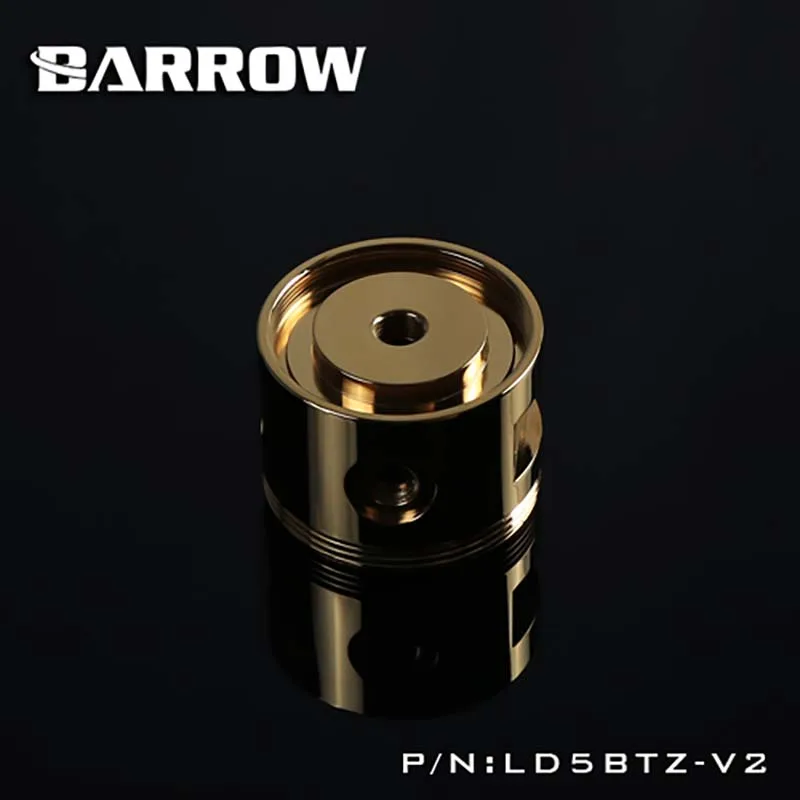 

Barrow LD5BTZ-V2 Aluminum water cooling pump cover for D5 Pump / MCP655 serise pump for water cooling pc