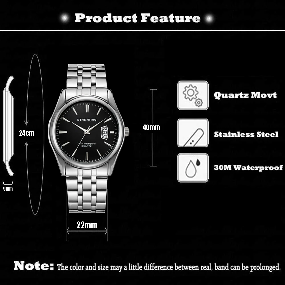 Dropshipping Fashion Men's Watch 30m Waterproof Date Clock Male Sports Watches Men Casual Quartz Wrist Relogio Masculino | Наручные