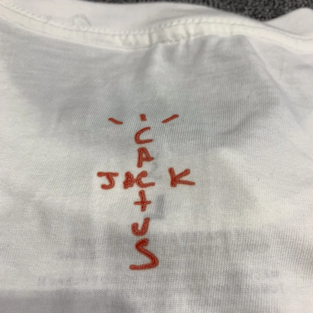 

Travis Scott Cactus Jack Jackboys Rrpo Tee T Shirt Men Women Music Instrument Printing T-shirt Trend High Street Tshirt