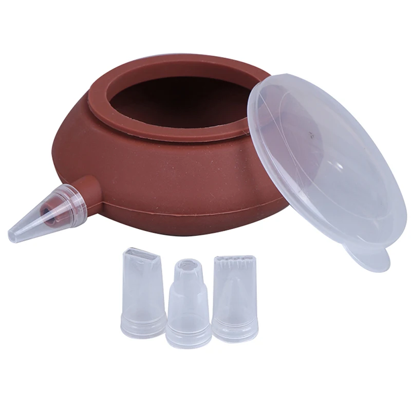 Силиконовые маффины для выпечки макарон Обледенение труб инструмент горшок 4