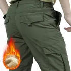 Брюки-карго мужские с несколькими карманами, дышащие быстросохнущие армейские штаны для работы, повседневные свободные тактические брюки в стиле милитари, брюки-Кроссбоди, 2021