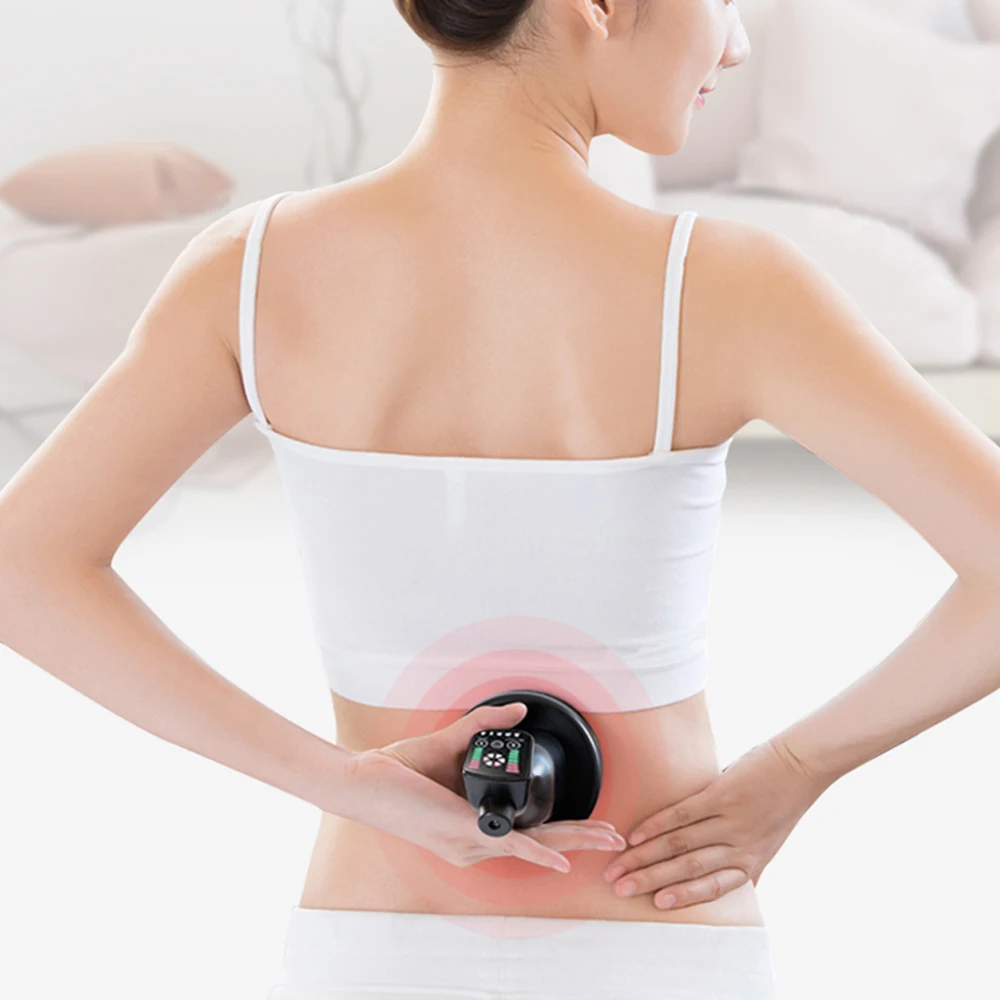 

Electronic Physiotherapy Cavitation Massage Comb Vibrating Slimming Device Fat Removal Warm Massager Weight Loss