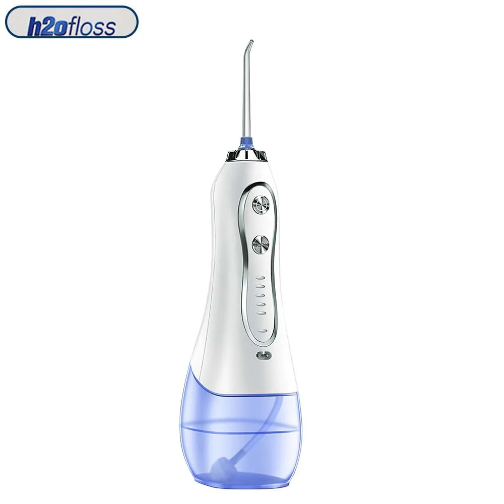 H20floss струя воды 300 мл очиститель зубов 5 режимов ирригатор полости рта портативный ирригатор воды ирригатор зубная нить USB Перезаряжаемый