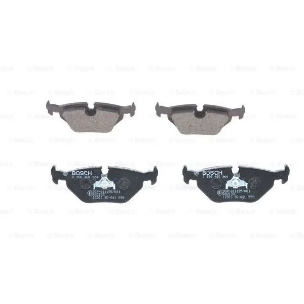 Колодки дисковые з. BMW E36/Z3 1.6 3.0 90 BOSCH 0986460964|Тормозной цилиндр| |