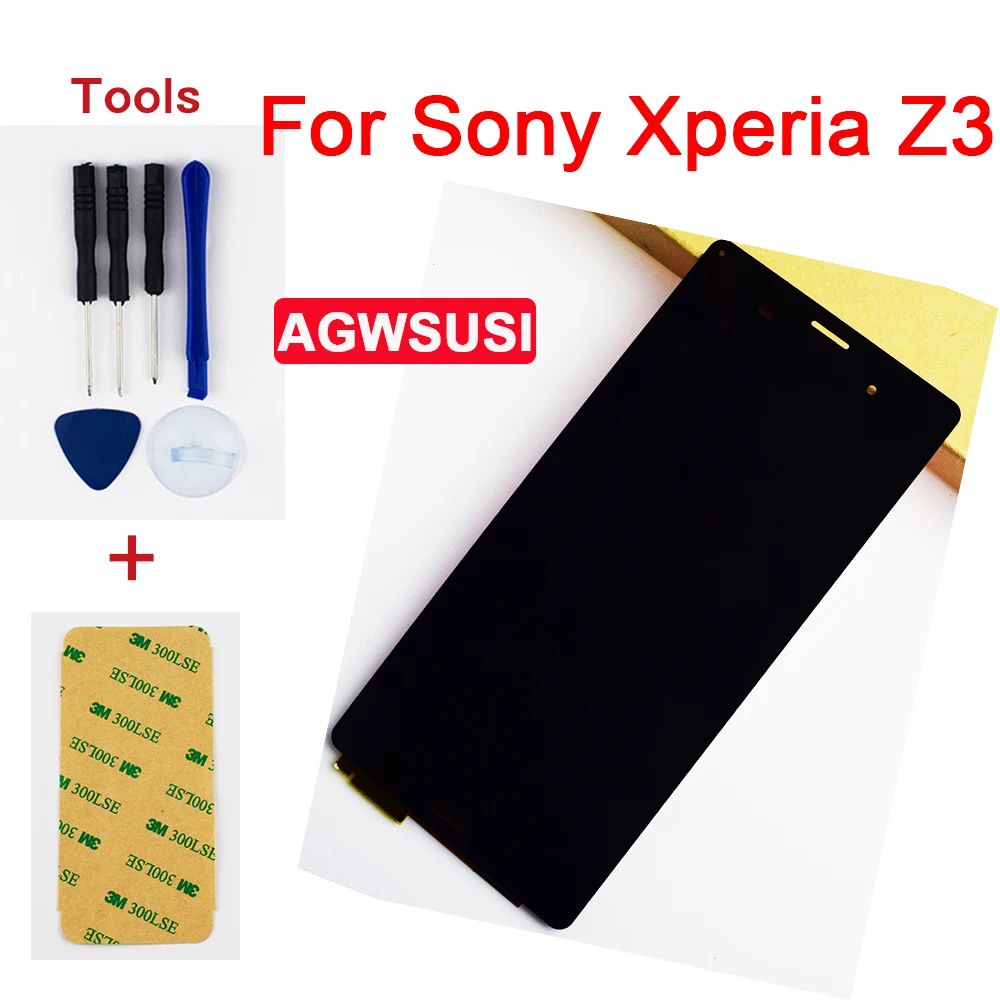 Для Sony Xperia Z3 D6603 D6633 D6653 D6643 L55T сенсорный экран дигитайзер Сенсорное стекло +