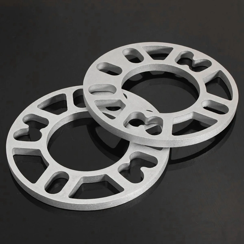 

2 шт., Универсальный 10 мм колесо из алюминиевого сплава прокладки панель прокладок 4 / 5 серьги-гвоздики