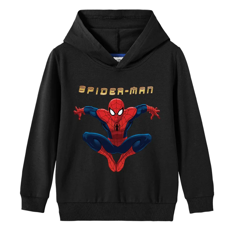 Детский свитер с длинным рукавом и изображением Человека-паука | Мать ребенок