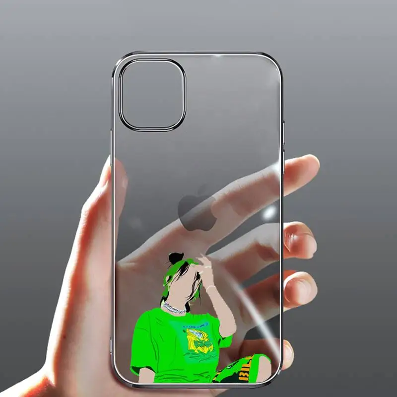 

Camila Cabello cartoon movie star Phone Case Transparent for iPhone Samsung 11 12 6 7 8 9 30 Pro X Max XR Plus lite