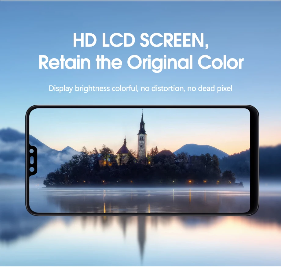 Дисплей для Xiaomi mi 8 Lite ЖК-дисплей кодирующий преобразователь сенсорного экрана в сборе с рамкой Замена экрана для mi 8X6,26''