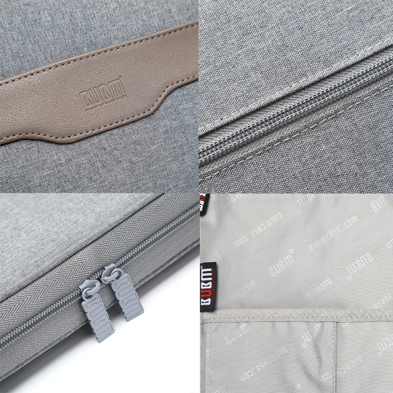 BUBM Briefcase Portfolio Organizer Case, Papers Storage Pouch Credential Bag For Home Travel Use to store Important Items