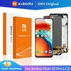 6,67 ''Оригинальный дисплей для Xiaomi Redmi note 10 Pro, сенсорный экран, дигитайзер в сборе для Redmi Note 10 pro, сменный ЖК-дисплей
