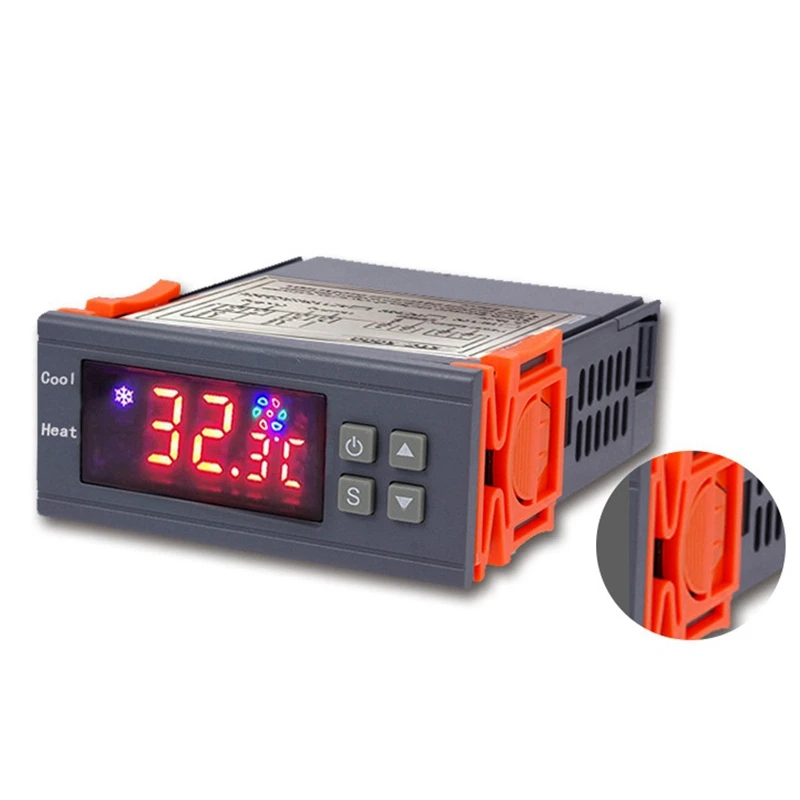 

STC-3000 High Precision Digital Thermostat for Incubator Temperature Controller Thermoregulator Heating Cooling 220V