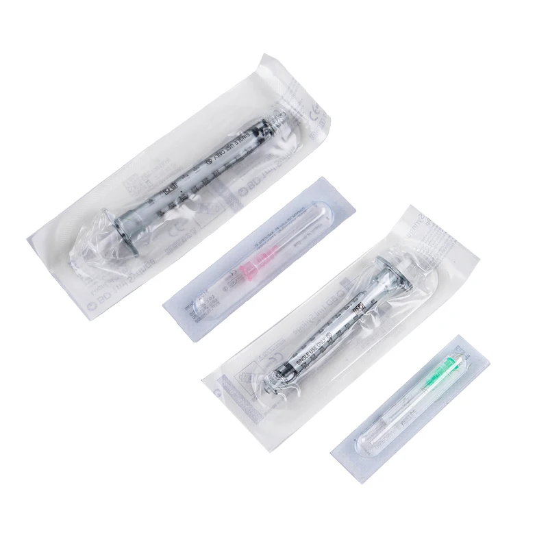 1.5/2.5mm 34G Lip Injection Microneedle Syringe for HA Injection Water Syringe Remove wrinkle Hyaluronic Acid Injection Tool