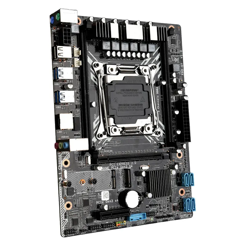 DAIXU X99-GT Combo motherboard X99 Set with for E5-2620V3 16GB = 2*8GB DDR4 2400MHz REG RAM | Компьютеры и офис