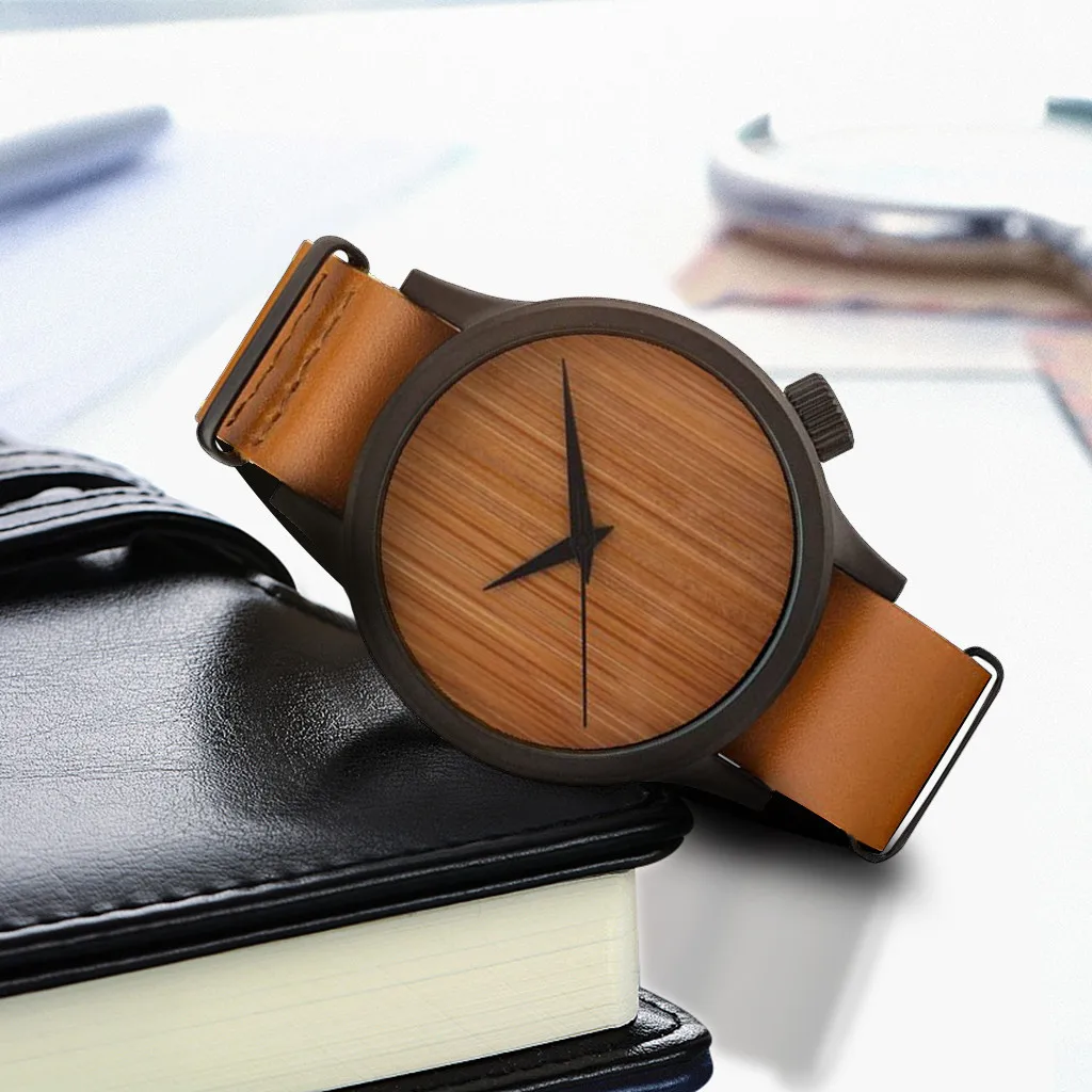 

Fashion Wooden Watch Men Women relogio masculino Luxury Timepieces Japan Bamboo Quartz Watch For Gift Drop Shipping Q