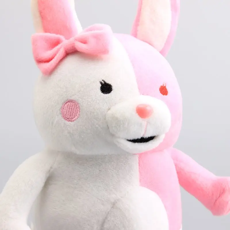 25 см кавайные Розовые кролики Монокума плюшевые игрушки мягкая мультяшная кукла
