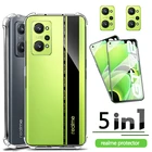 Realme gt neo2 neo 2t силиконовый чехол для подушки безопасности для realmi gt neo 2 master gt2 pro neo3 чехол и защитное стекло для экрана реалми гт нео 2 realme gt neo2 realme gt 2 pro neo 3 бампер чехол для подушки