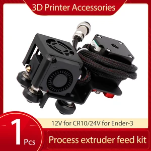 metal direct drive plate upgrade kit 3d printer 12v24v 3d printer parts for cr10 for ender3 direct extruder adapter accessories free global shipping