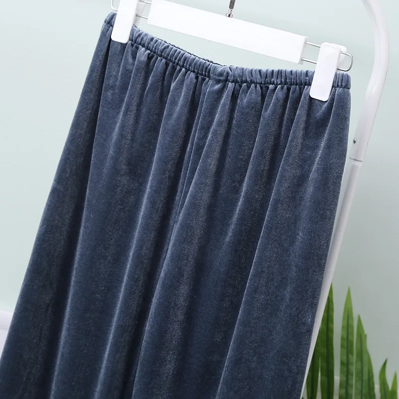 2019 длинный рукав женщины кружевная пикантная Пижама золото бархат держать