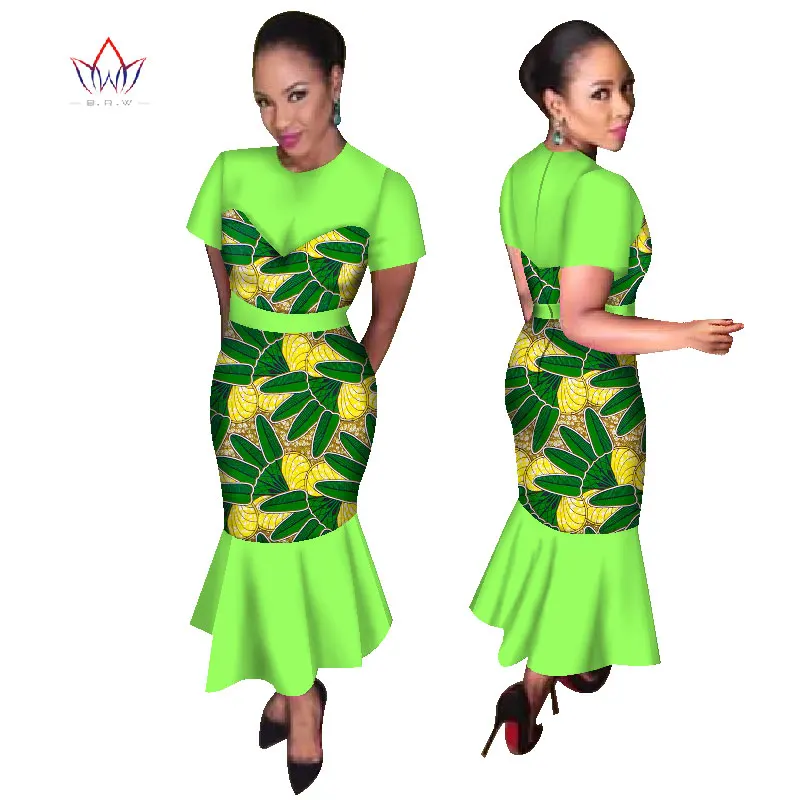 Плюс Размеры летние платья женские 2017 Традиционные Африканские модные Костюмы