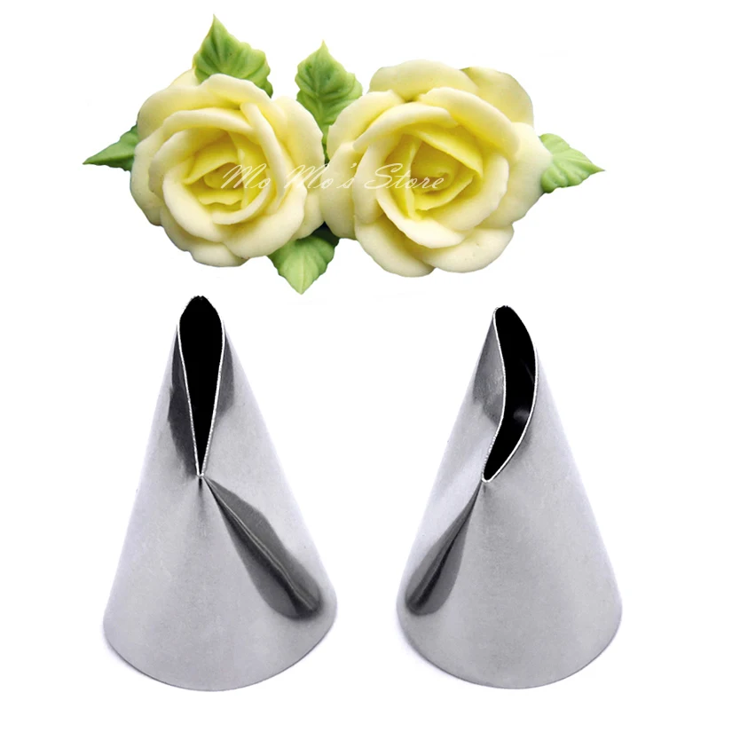 2 шт./компл. большие наконечники лепестков розы насадка для украшения торта