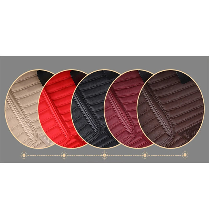 MSUEFKD автомобильные коврики для Alfa Romeo Giulia 2017 2018 пользовательские подушечки ног