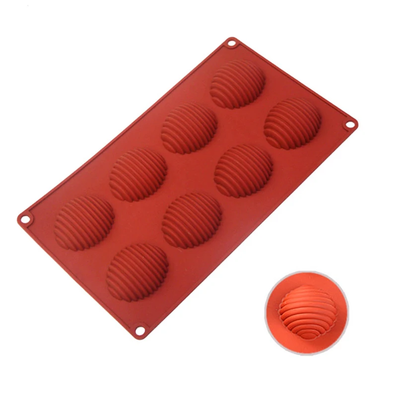 6 полости в форме сот пасхальное яйцо силиконовая форма для пирожных шоколада