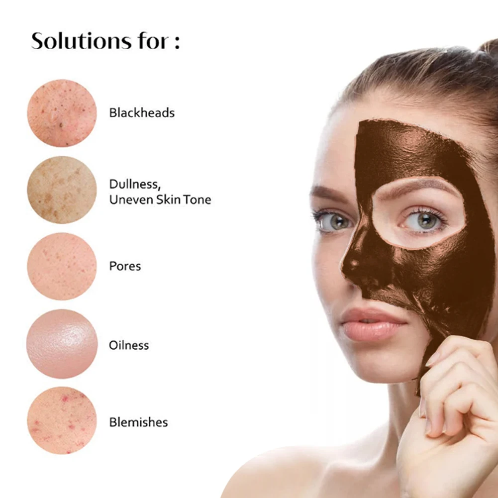 

80ML Herbal Refining Peel-Off Anti-Aging Remove Wrinkles Remove Deep Blackhead Cleaning Pores Shrink Skin Care Beauty Cosmetics